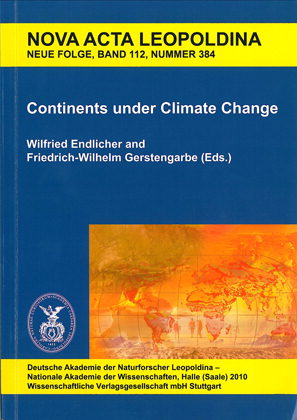 Continents under climate change